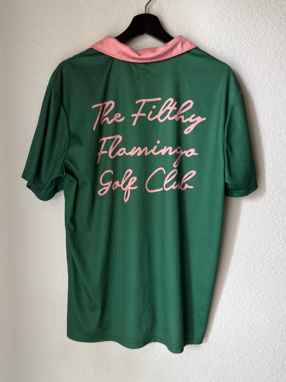 Duvin Golf Polo 'The Filthy Flamingo Social Club' - Picture 4 of 5
